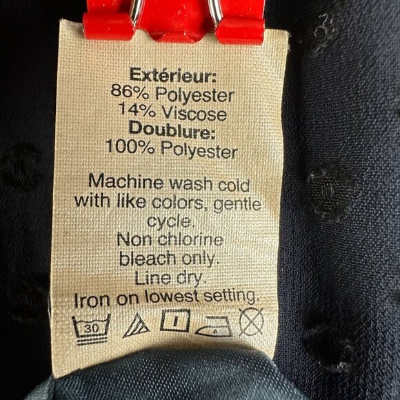 J Crew Dress Womens 2 Clip Dot Tulip Hem Navy Blue Lined Pullover Long Sleeve - Picture 6 of 10